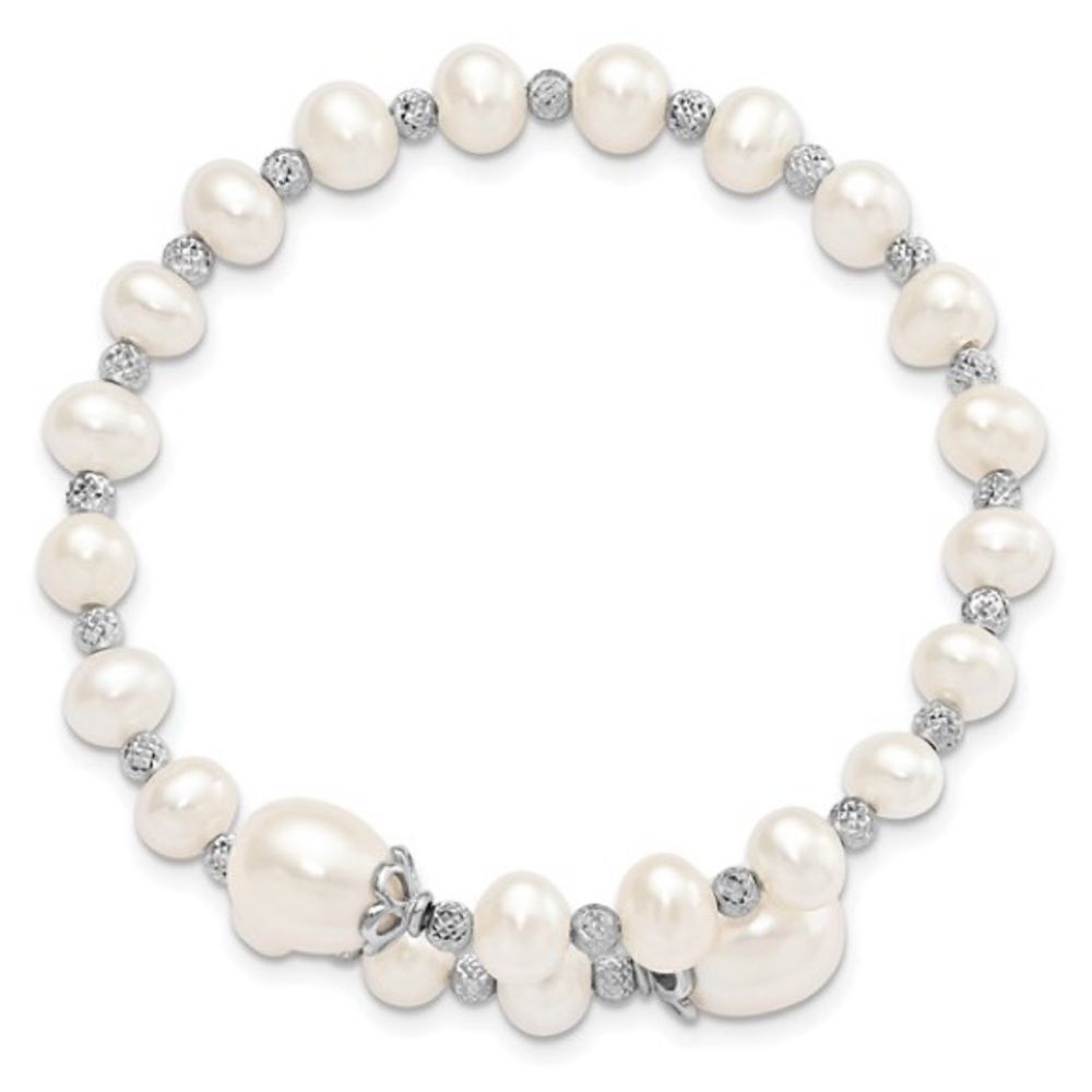 Freshwater Cultured Pearl Wrap Bracelet - Picture 3 of 7